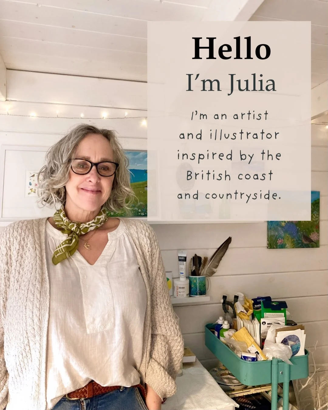 Welcome! 🙂 

Thought I&rsquo;d do a little introduction post for you if you&rsquo;re new here.  Thanks so much for stopping by, I look forward to sharing my journey with you.

Julia x

#yorkshireartist #meettheartist