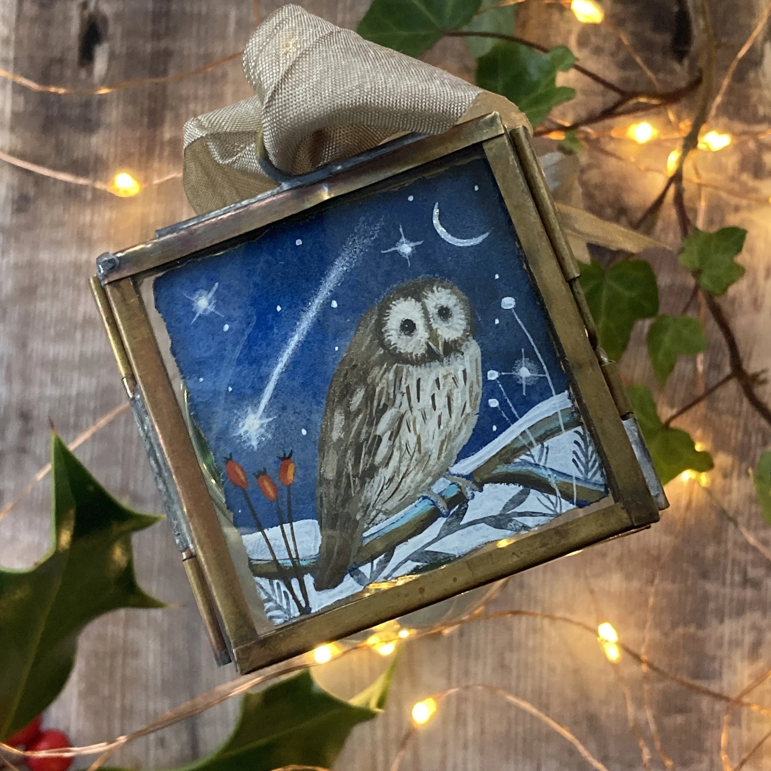 Solstice Star - Original gouache painting