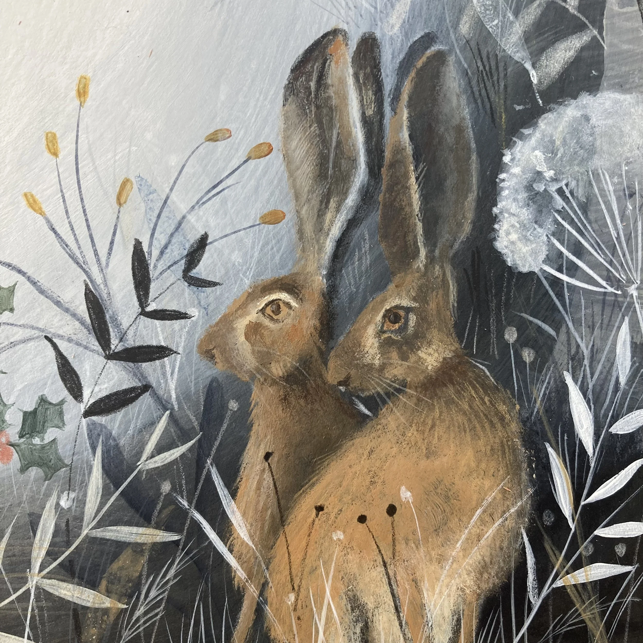 Winter Hares