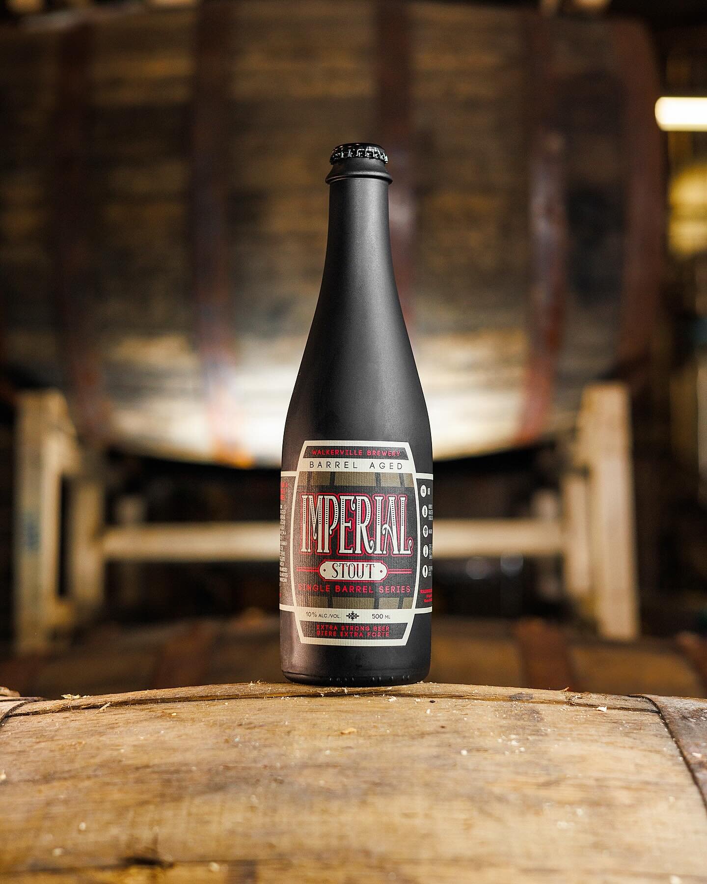 Attn: Barrel Aged Fans

Our double Canadian gold medal winning Imperial Stout has been aged for 2 years in a single use bourbon barrel &mdash; yup, TWO years! It&rsquo;s loaded with roasted coffee and chocolate flavour which has been balanced with va