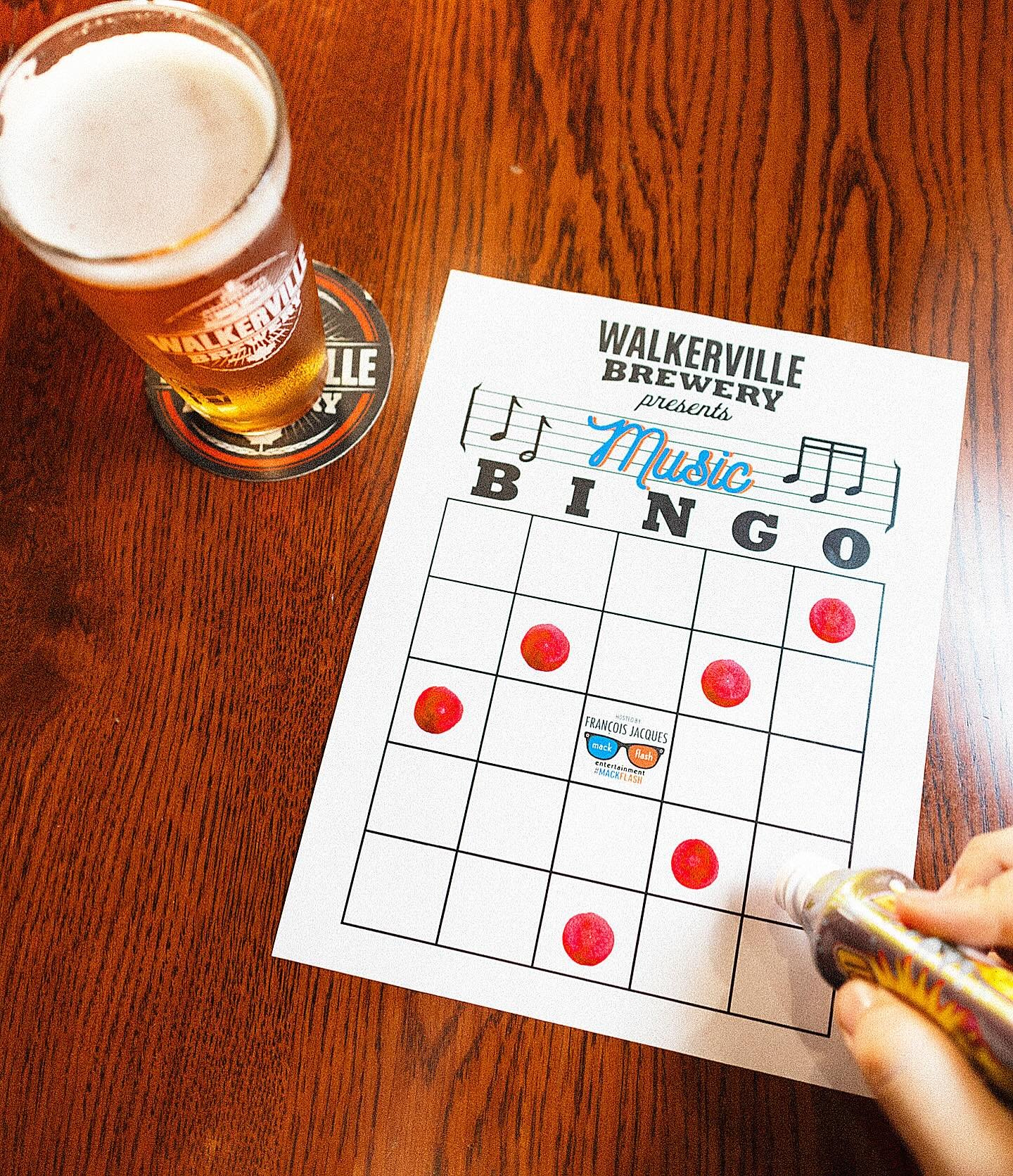 B-I-N-G-O! 🎶

Join us for Music Bingo Trivia THIS Sunday, April 14th at 5pm with your host @mackflash! A night filled with a little bit of bingo, a little bit of trivia and a whole lot of music!

Music Bingo Trivia is always free to play and great p