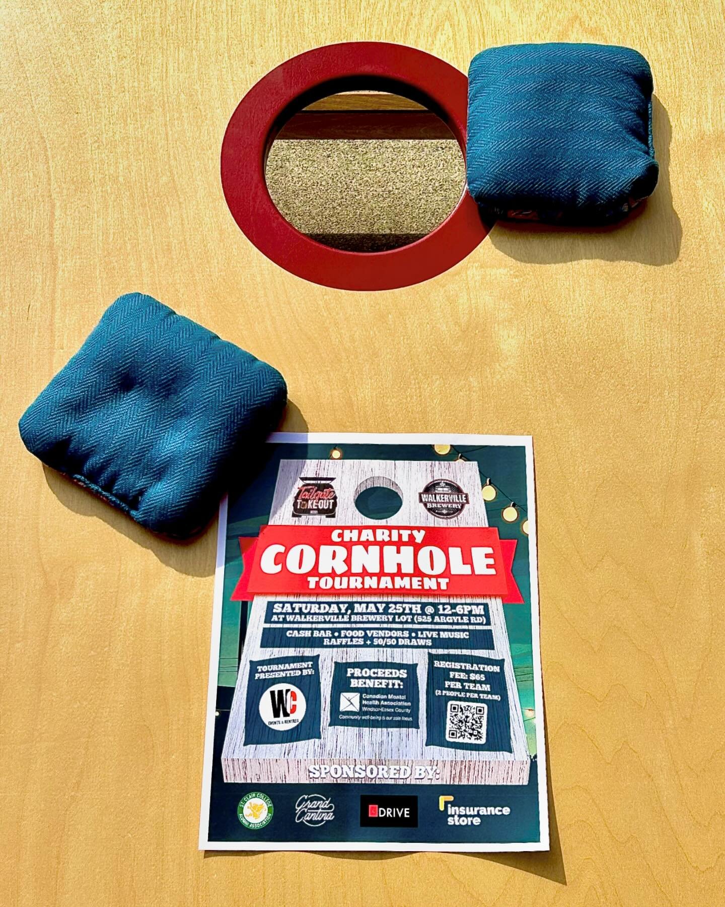 IT&rsquo;S BACK!

We&rsquo;ve teamed up with @thetailgatetakeout and @windsorcornhole to host the 2nd Annual Tailgate Takeout Charity Cornhole Tournament on Saturday, May 25th from 12pm to 6pm.

This year proceeds from the event will support the @cmh