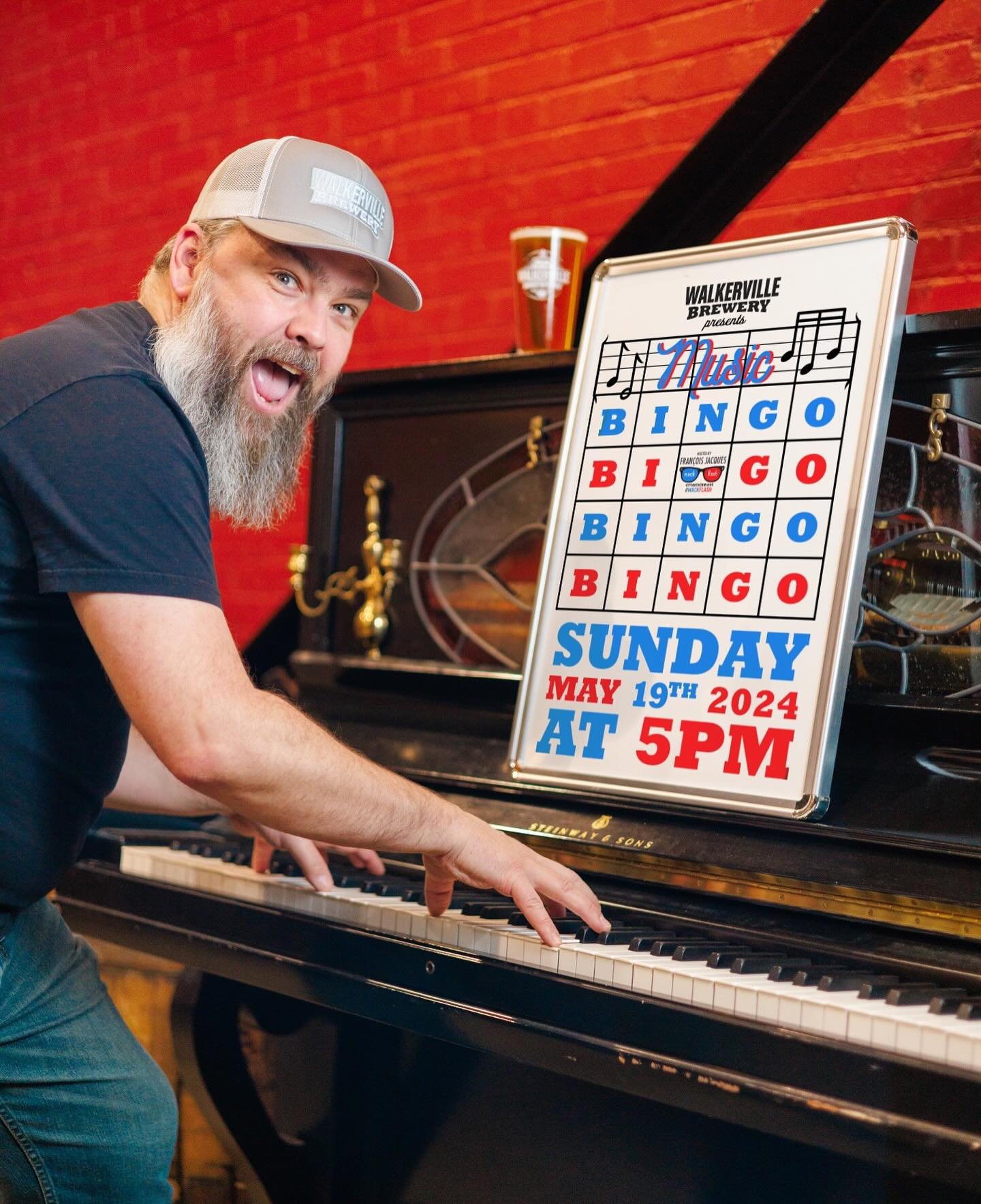 B-I-N-G-O! 🎶

Join us for Music Bingo Trivia THIS Sunday, May 19th at 5pm with your host @mackflash! A night filled with a little bit of bingo, a little bit of trivia and a whole lot of music! 

Music Bingo Trivia is always free to play and great pr