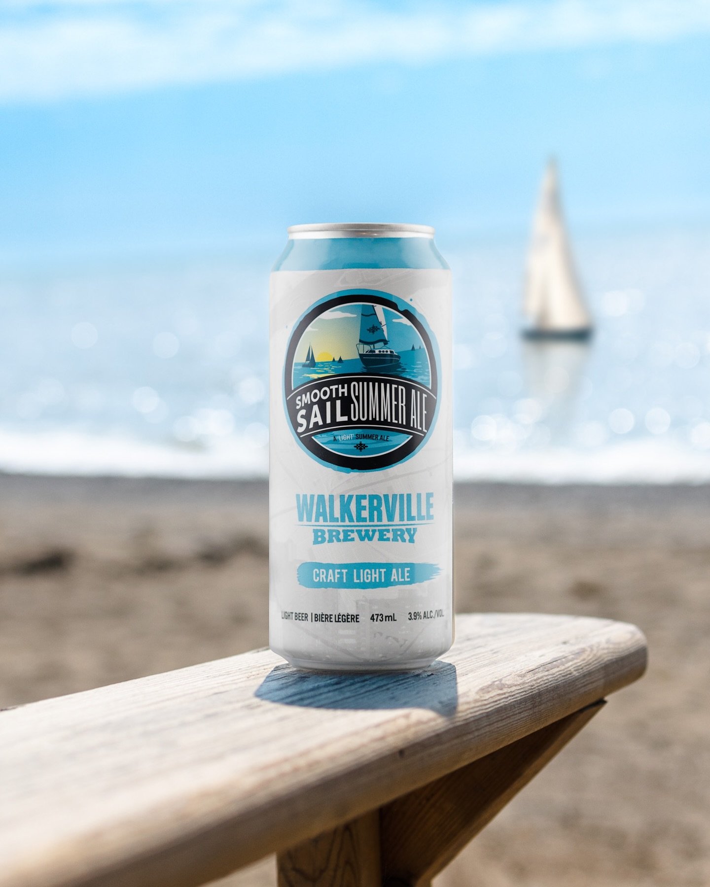 Summer must be right around the corner, because...Smooth Sail Summer Ale is returning to the brewery on Friday, May 17th! ⛵

A light and refreshing summer ale that is sure to please the palate. At an easy 3.9% ABV, this light pale ale features a deli