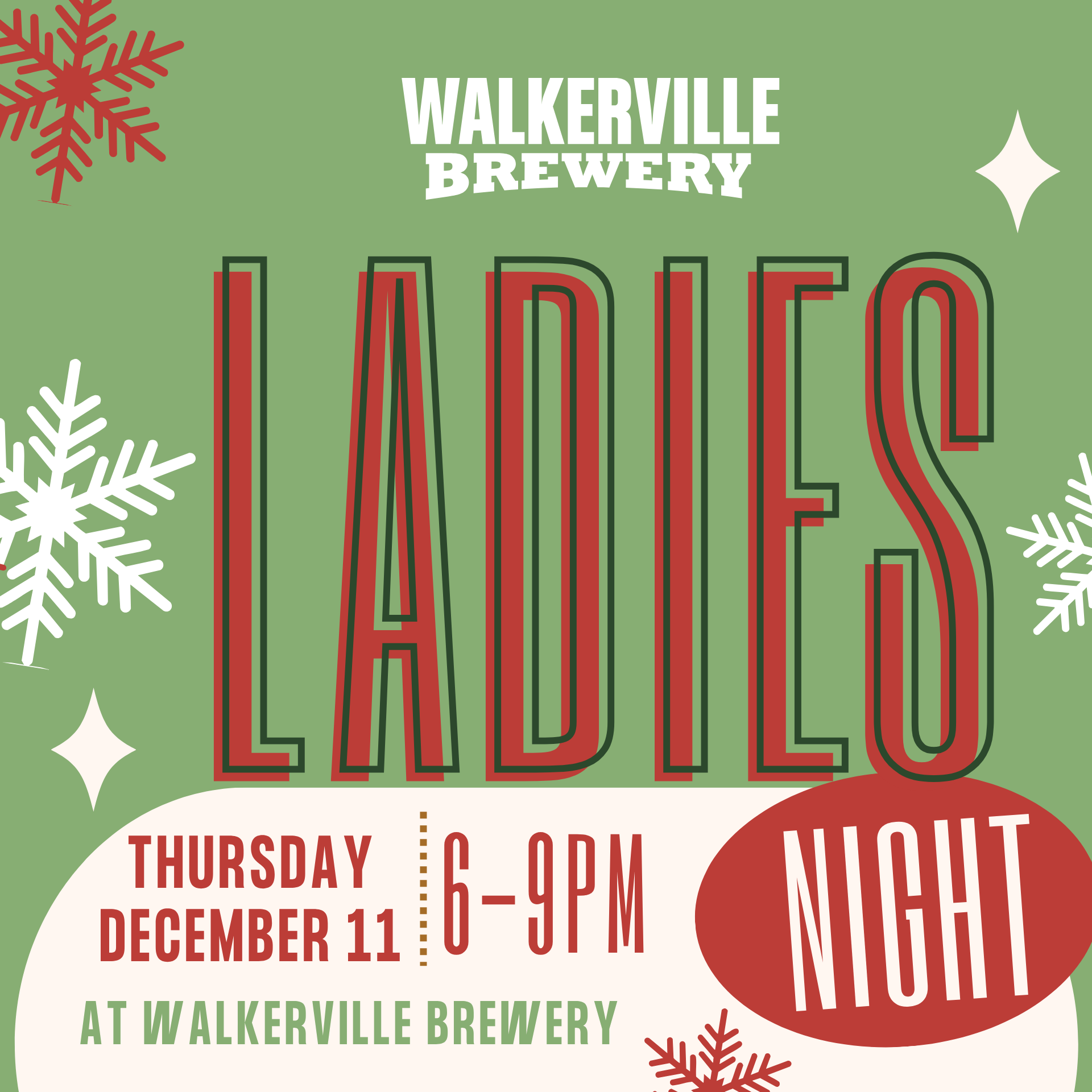 Ladies Night at the Brewery: Holiday Edition