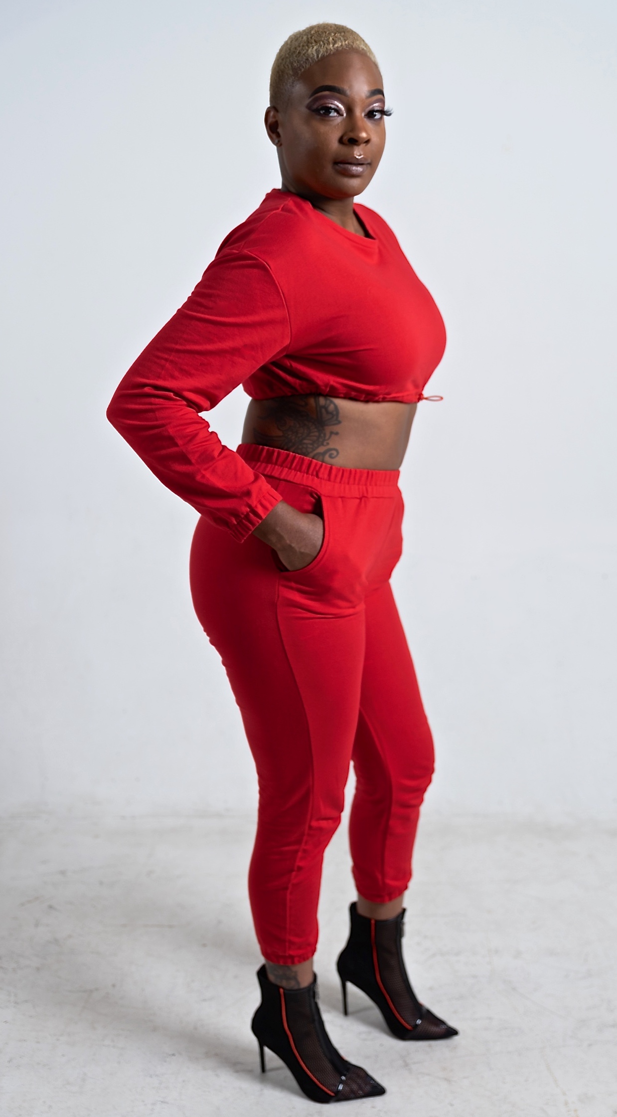 Red Hot Jogging Suit — Whats Boutique