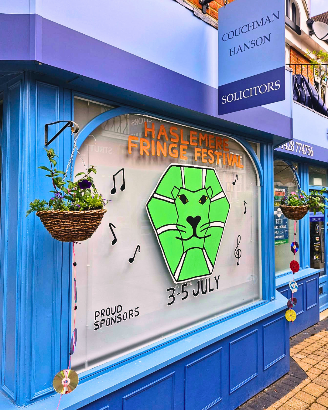 Sponsorship Announcement - The Haslemere Fringe Festival 3rd-5th July 2026