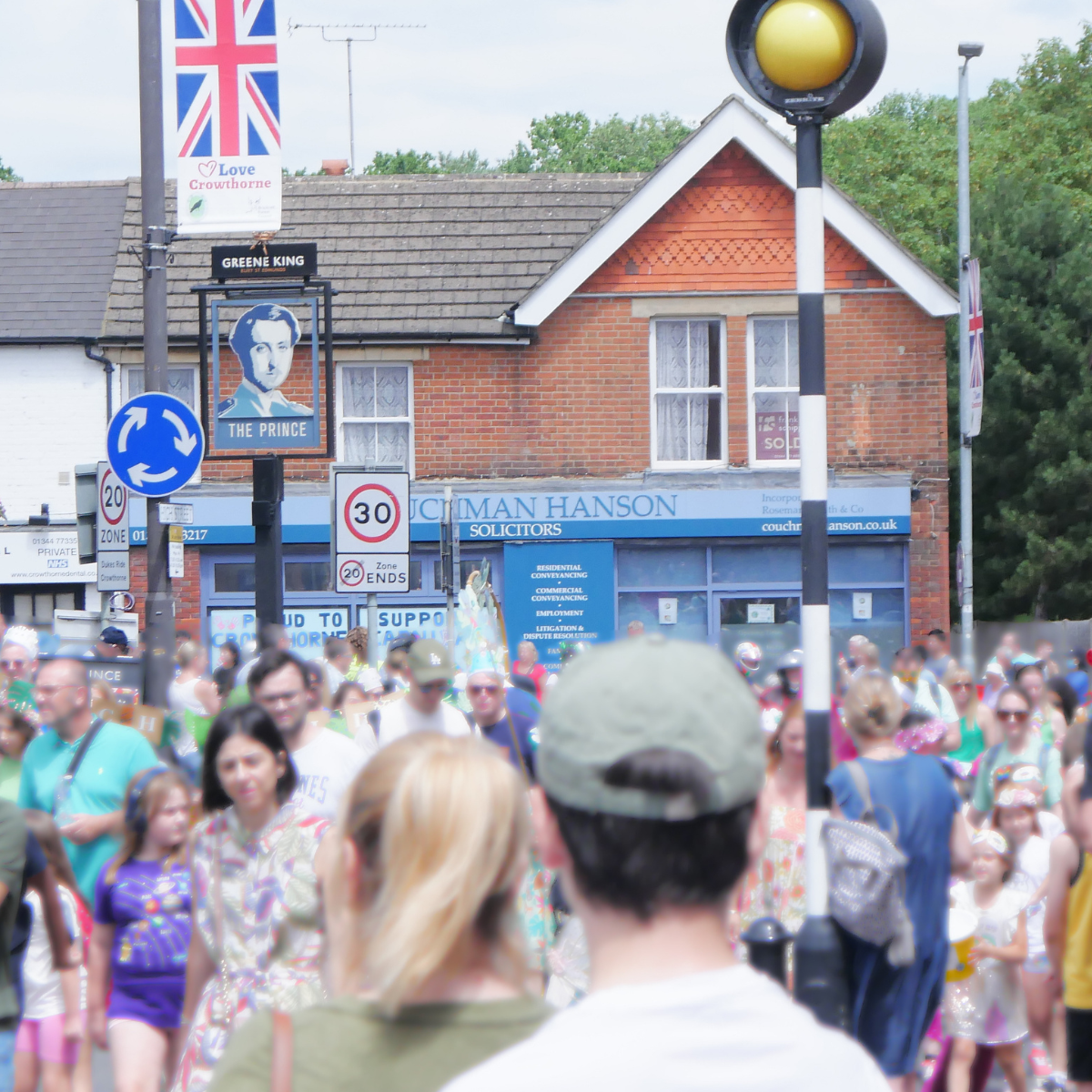 Enjoying Such a Vibrant and Packed Crowthorne Carnival