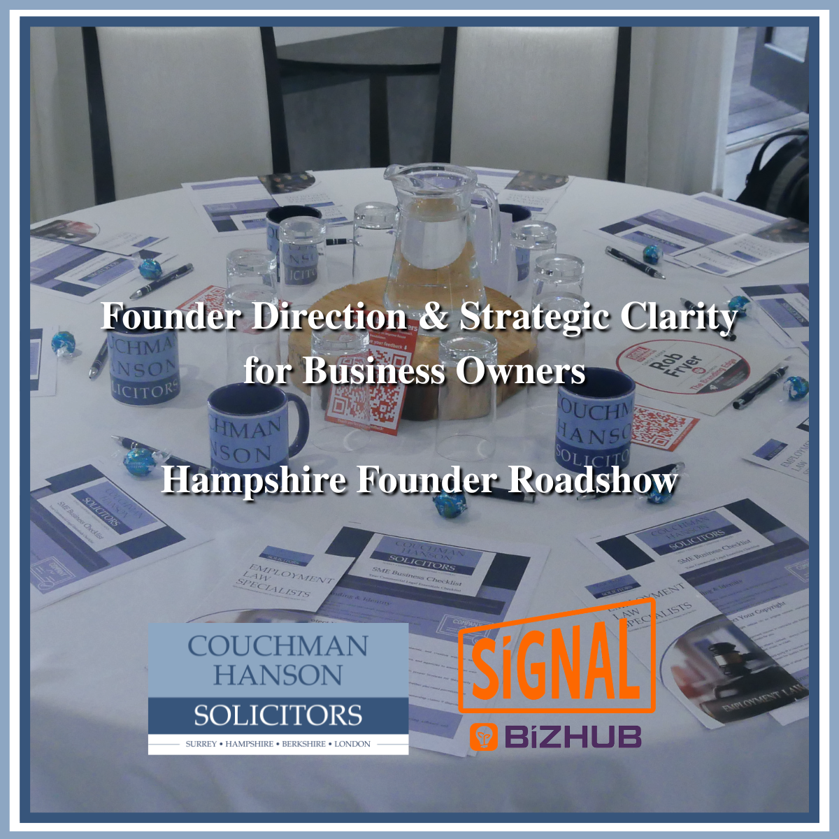 Proud to support the first Hampshire Founder Roadshow