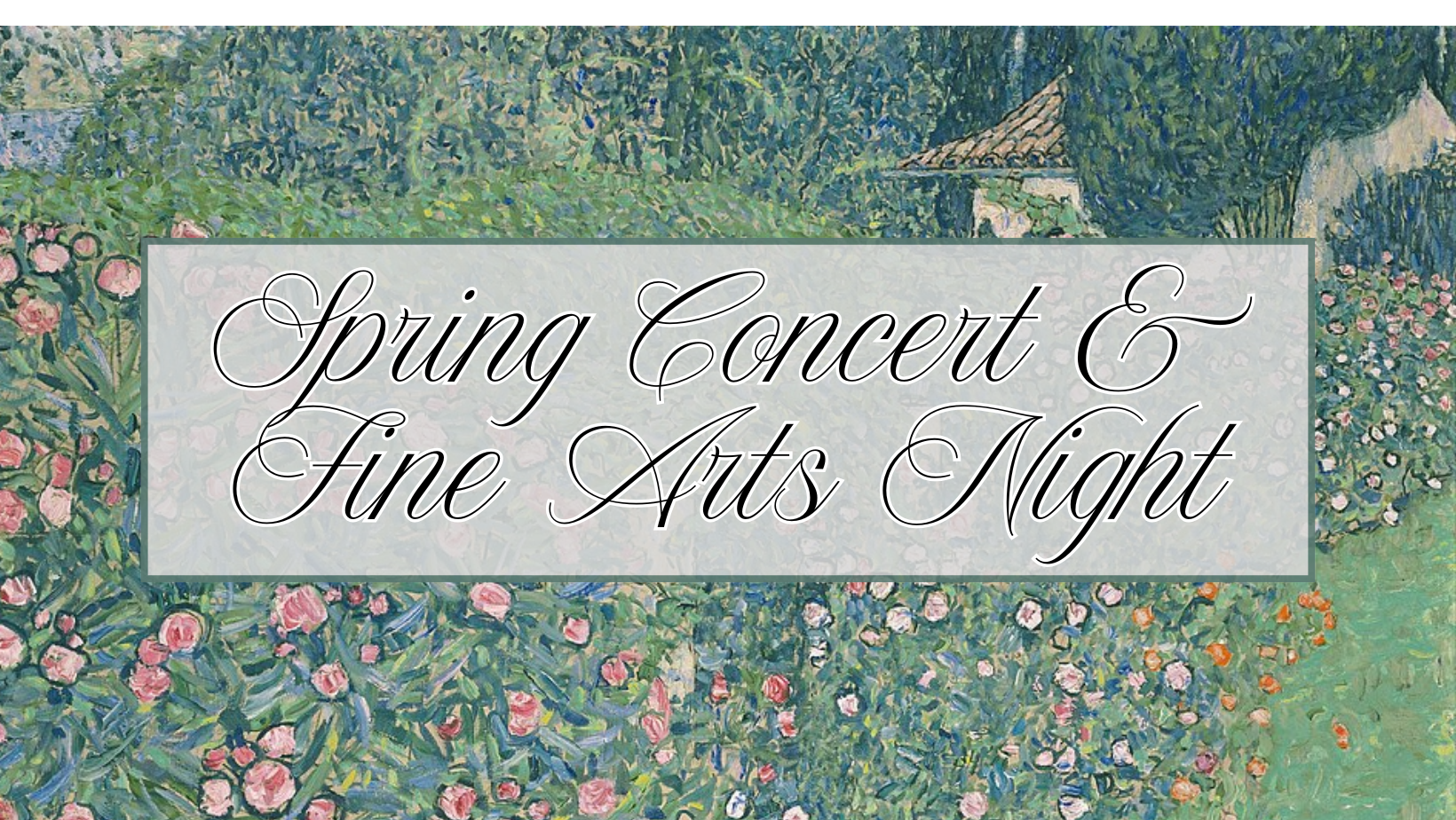 Spring Concert &amp; Fine Arts Night
