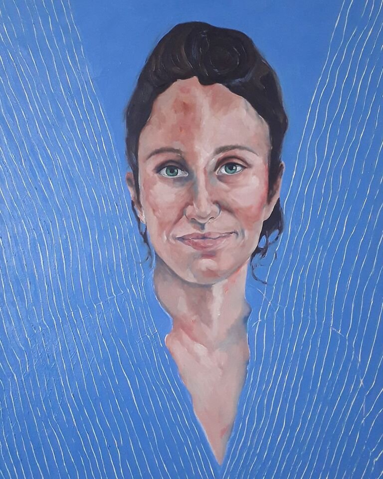 M, oil in canvas 60c80 cm ,2020