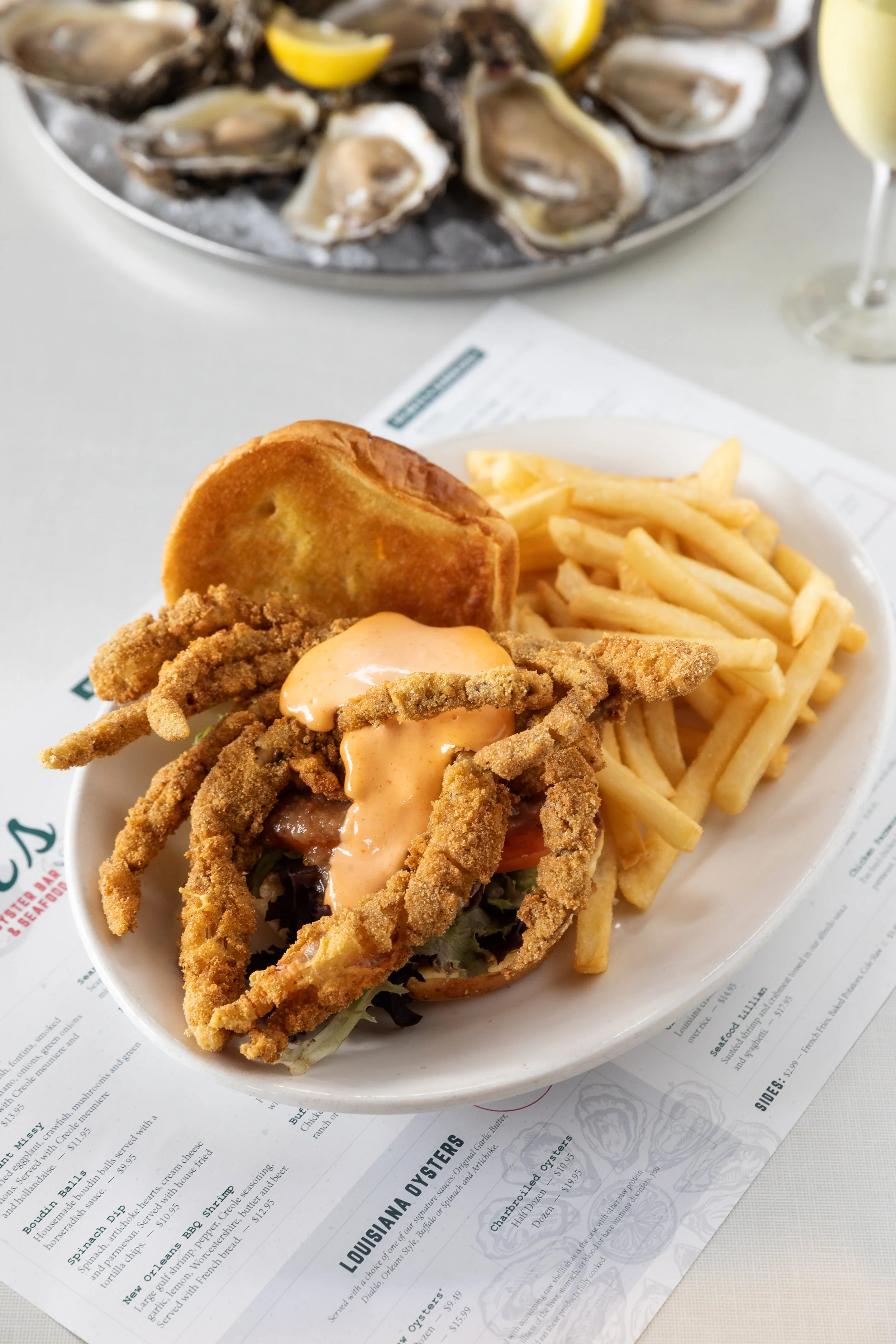 SOFT SHELL CRAB BLT