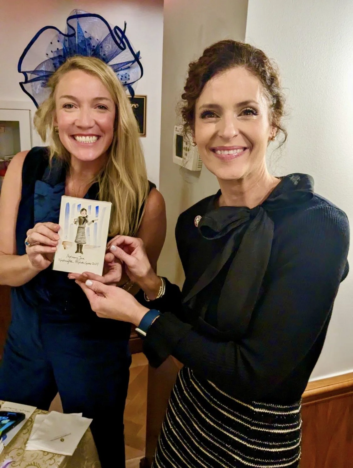 Live Watercolor Portraits with US Congresswoman, Julia Letlow