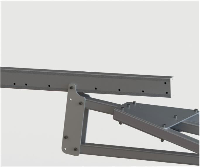 Aluminum gantry accessories for AFrames — REID Lifting Inc