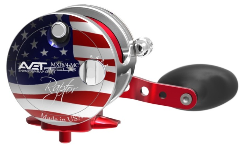 avet mxj 6/4 mc raptor reel details MXJ6/4 RAPTOR LEVER DRAG CASTING REEL — Playing Hooky Sportfishing and  Tackle