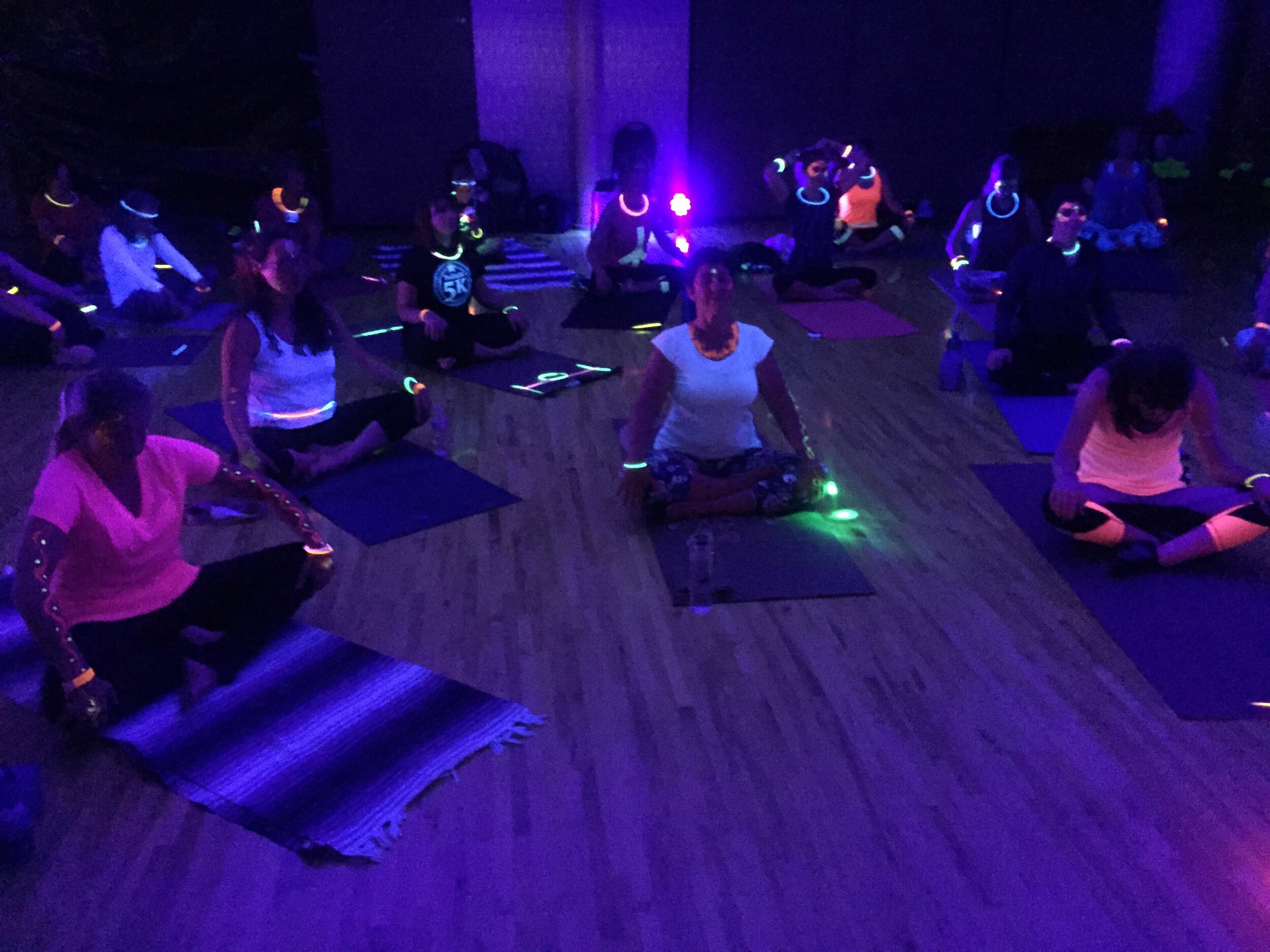 black light yoga classes in Idaho Falls, ID