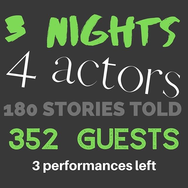 I know we're artists but we do love numbers&mdash;these numbers especially! Thanks to everyone who made our opening such a huge success! It is so great to have so much support from the Pueblo community! 
Tickets here: https://www.eventbrite.com/e/nig