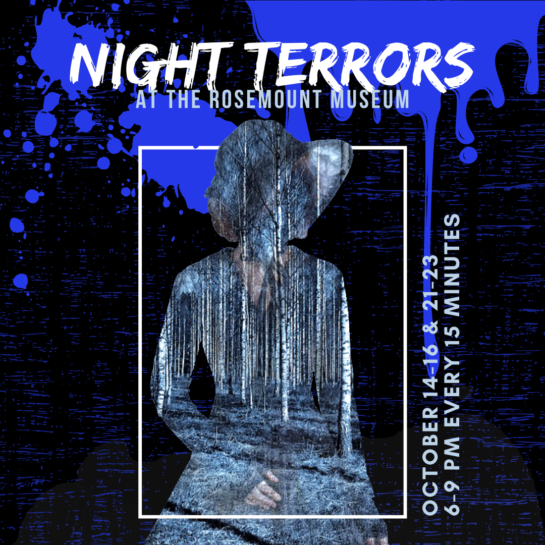 Night Terrors 2021 Victorian horror performance at Rosemount Museum