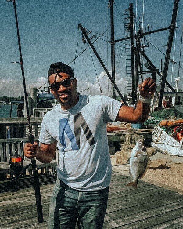😊 patience/success/first catch/joy + returned fish to the water 💧