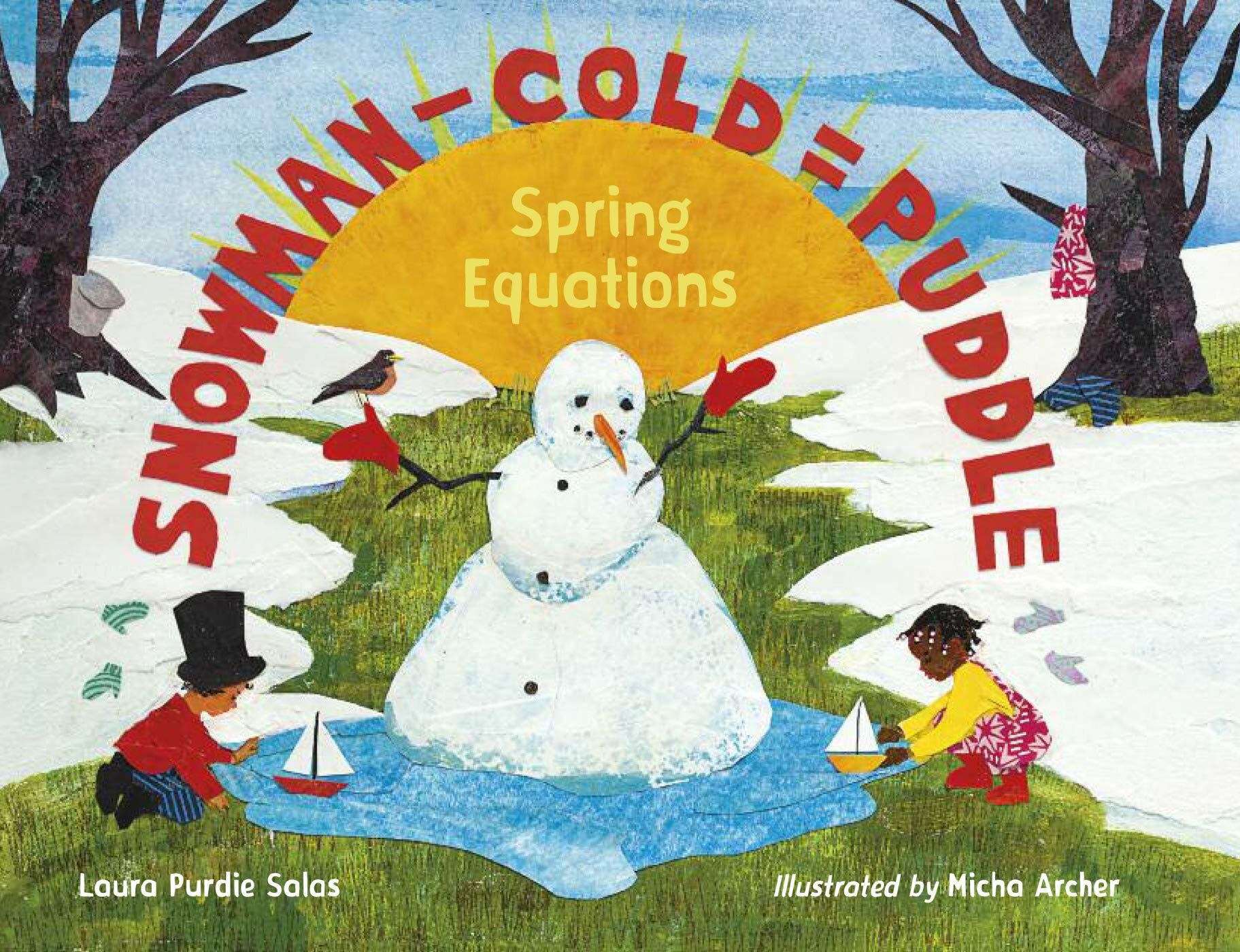 Snowman-Cold=Puddle – Spring Equations – Laura Purdie Salas