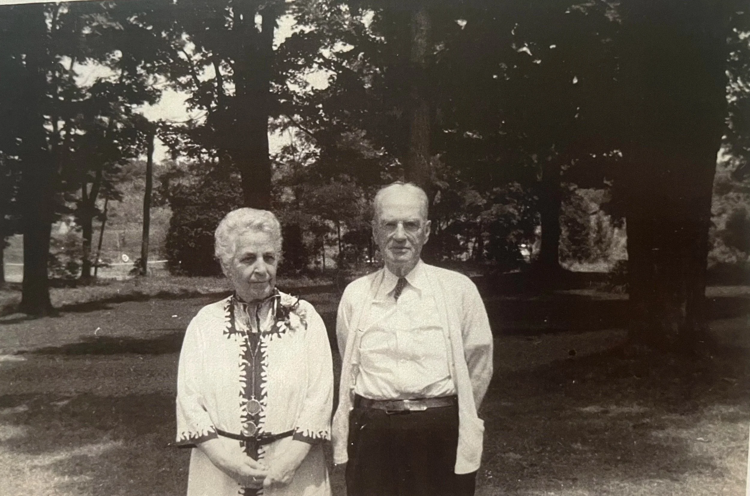 Sara and George L. Winlock, circa 1935