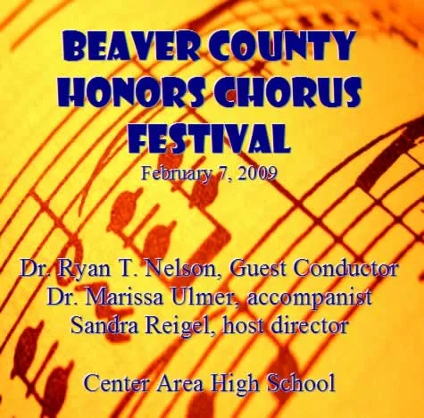 2009 Beaver County Choir
