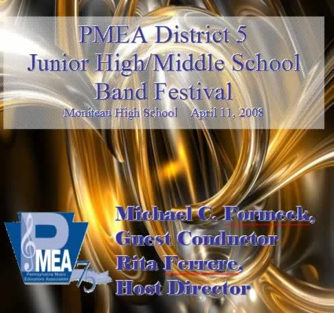 2008 PMEA District 5 Junior High Band