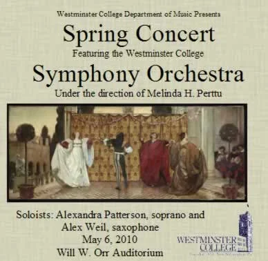 2010 Westminster College Symphony Orchestra - Spring Concert