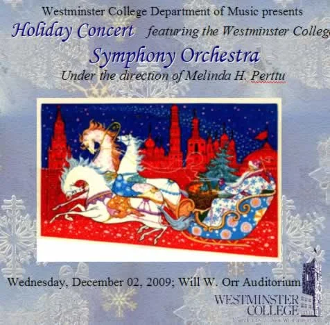 2009 Westminster College Symphony Orchestra - Holiday Concert