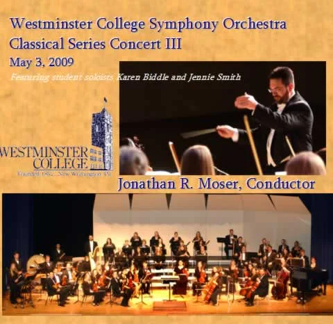 2009 Westminster College Symphony Orchestra - Classical Series Concert