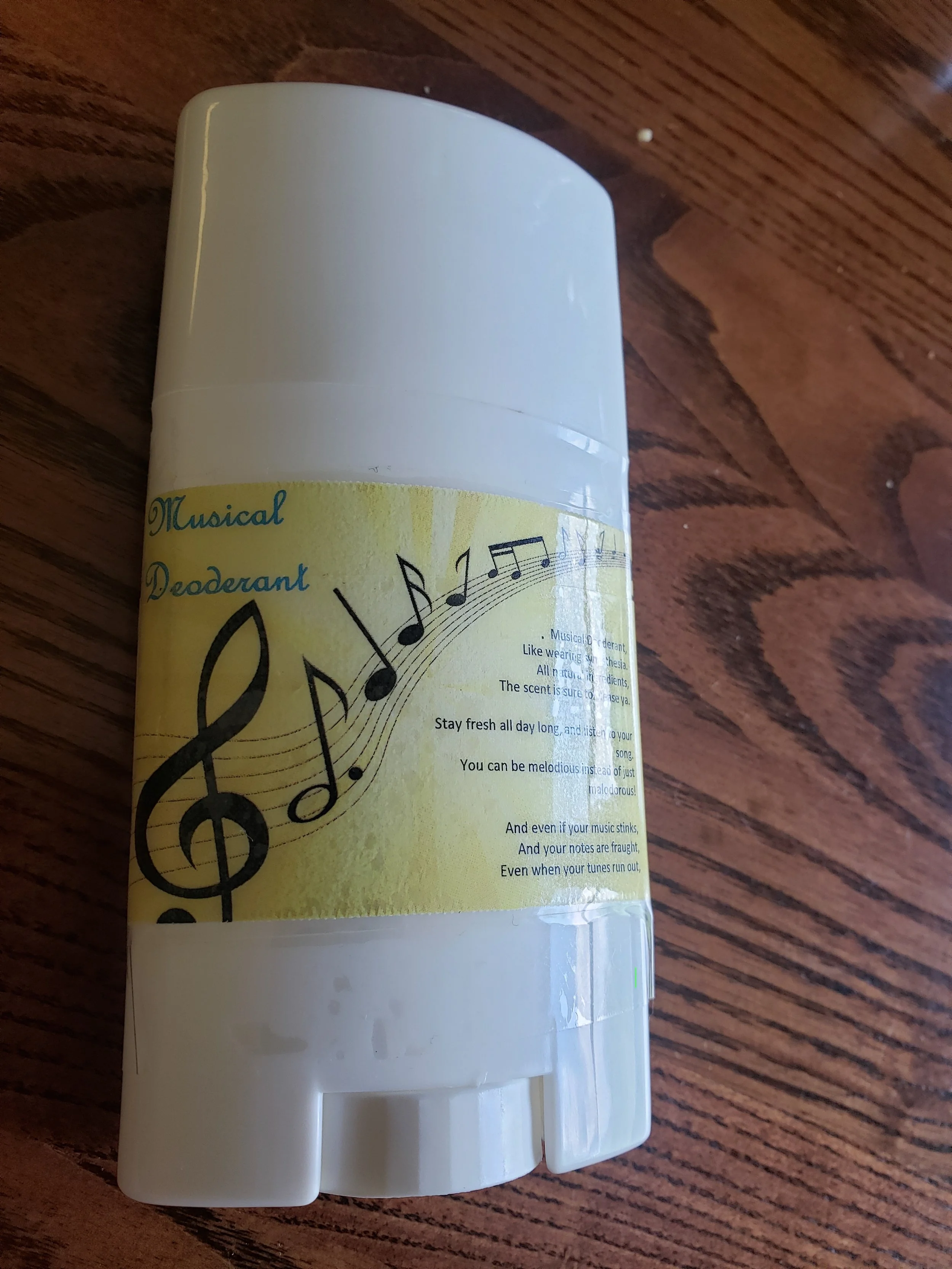 Helsel Music Natural Deoderant