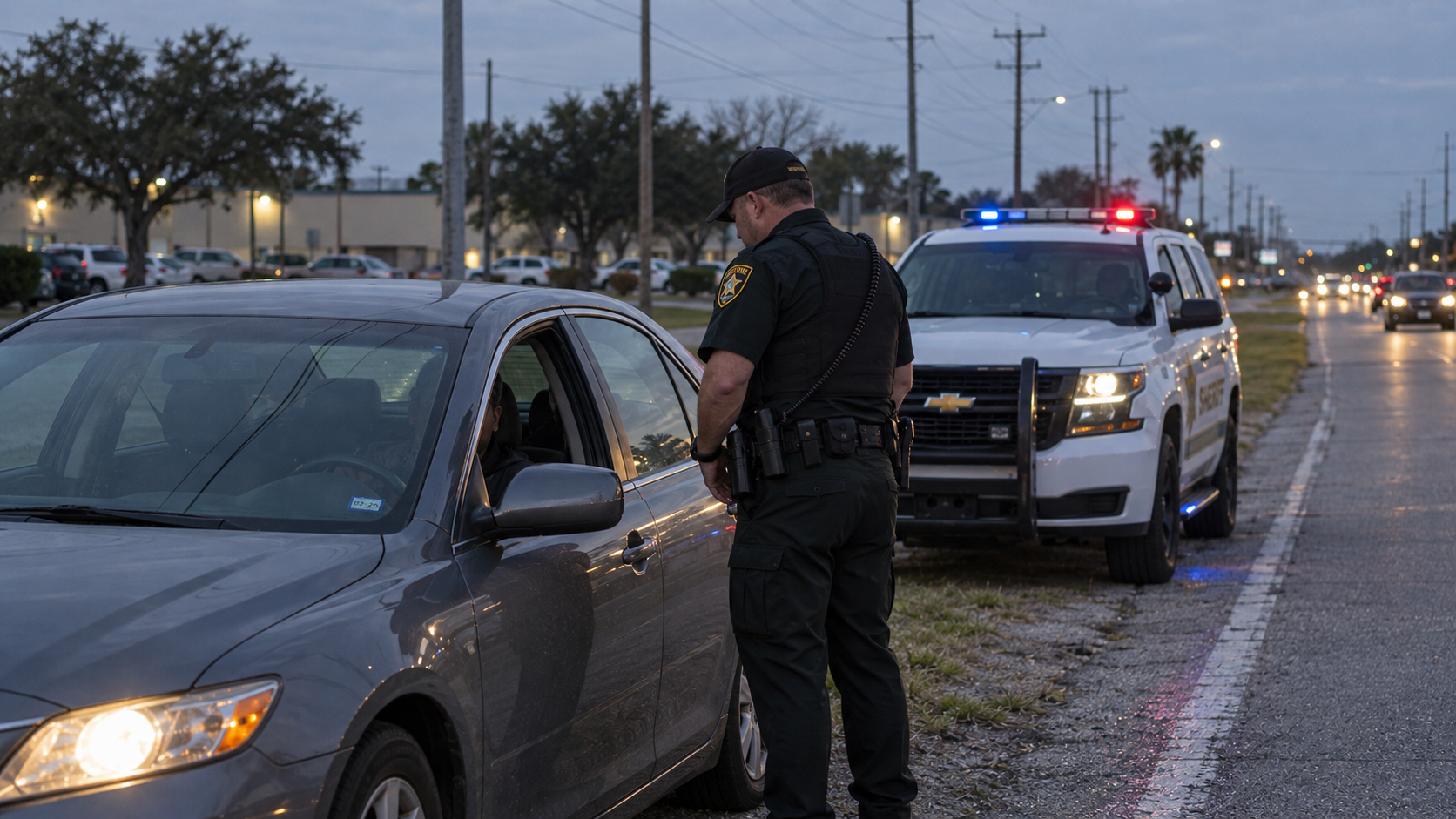 DWI stop in Chalmette Louisiana
