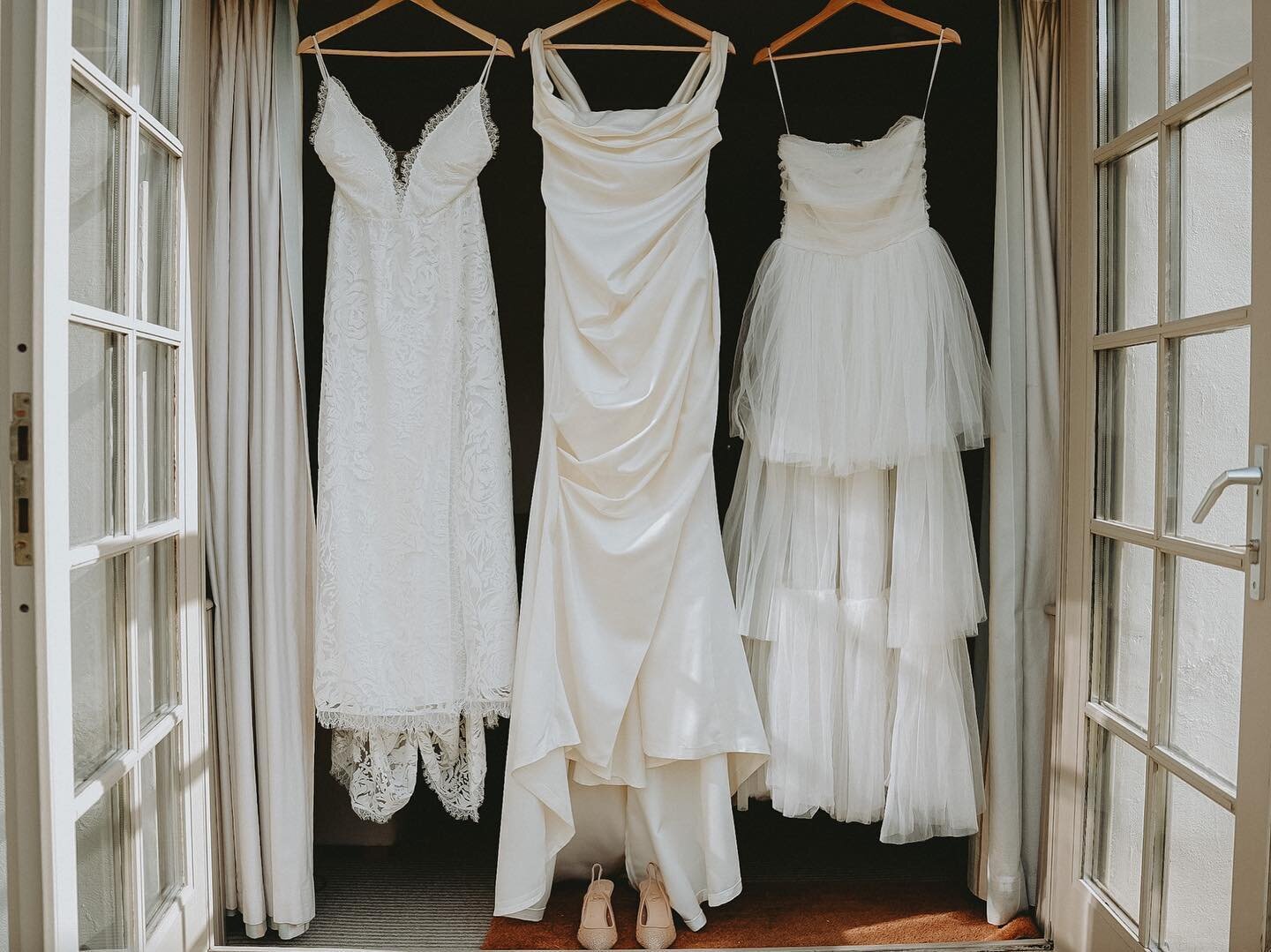 When the bride has not one, not two but THREE wedding dresses 👰🏽&zwj;♀️🤍