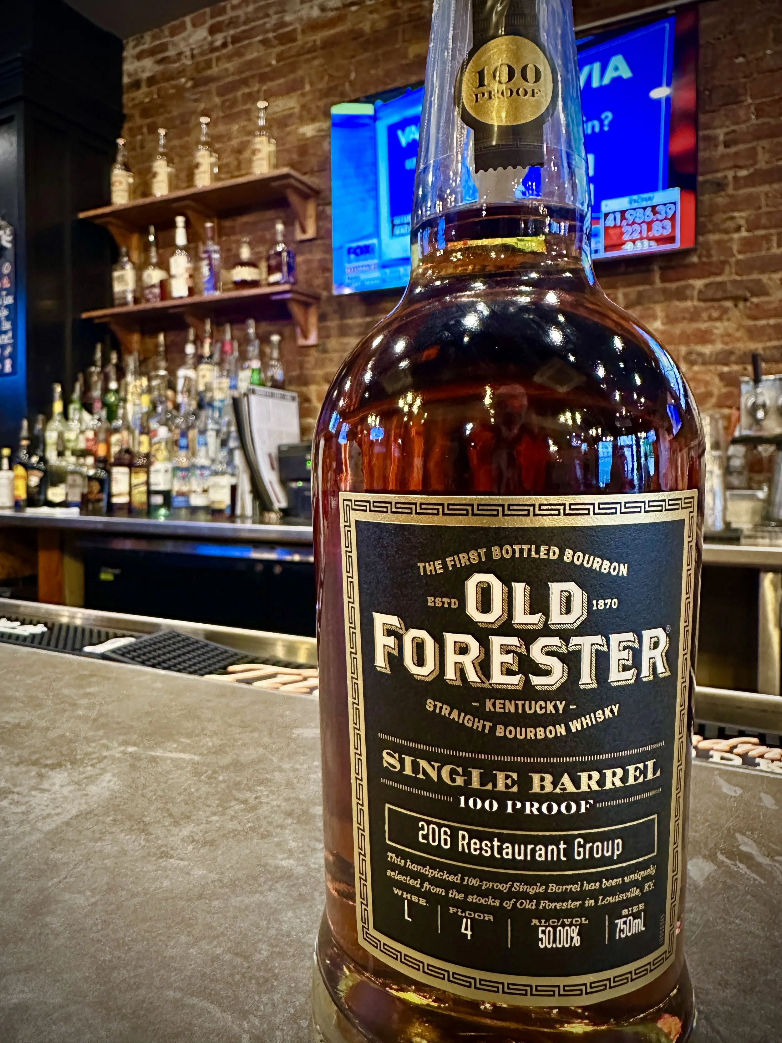 Old Forester Barrel Pick