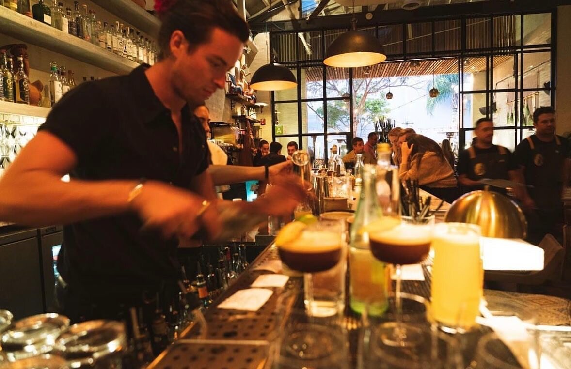 Happy Hour at the bar&hellip;now a thing&hellip;Tues - Fri, 4 - 7pm. Food + drink specials. See ya here! #miramela #beverlyhills