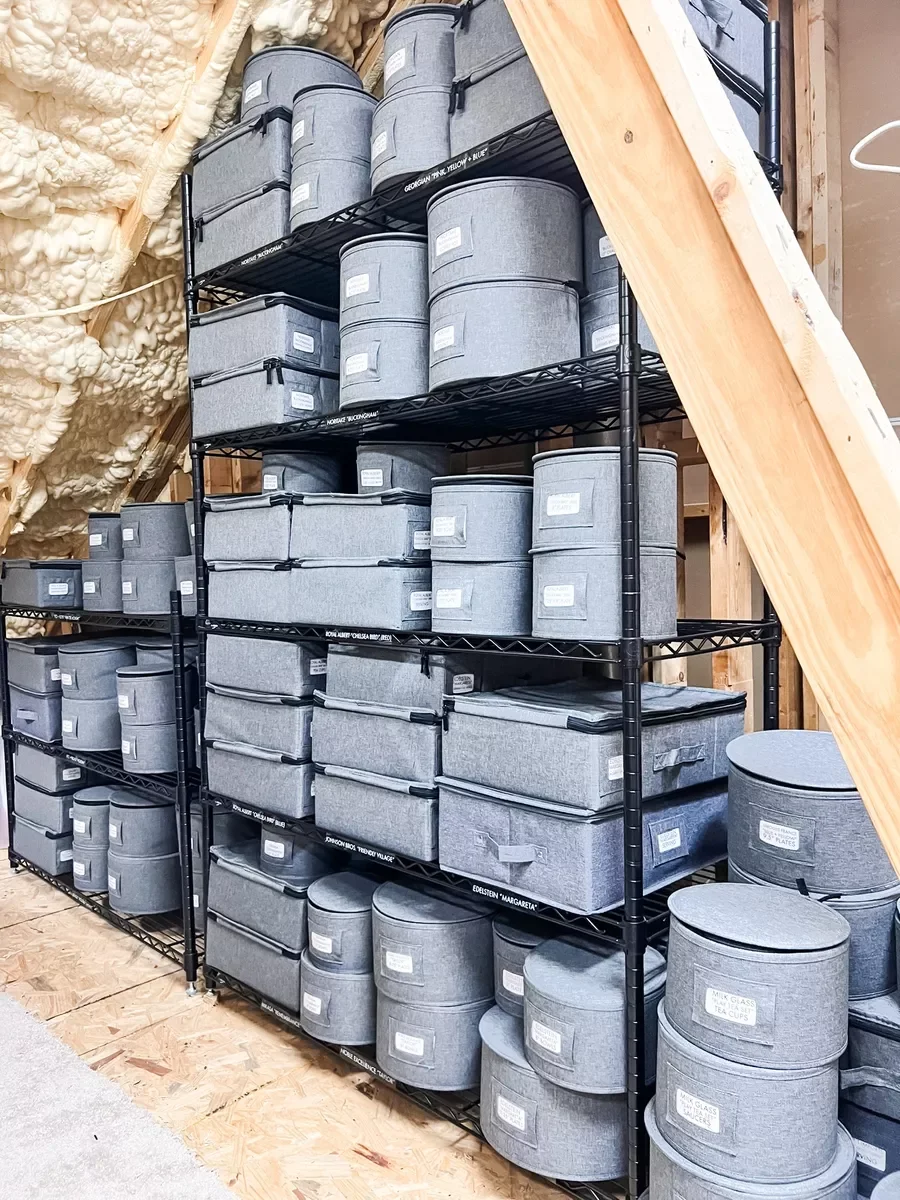 The Type A Way to Store Your China