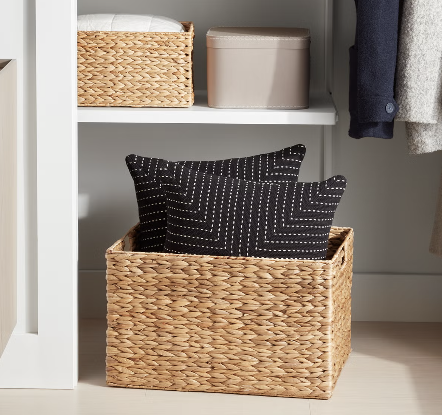 Basket for Bags, Clothing Storage