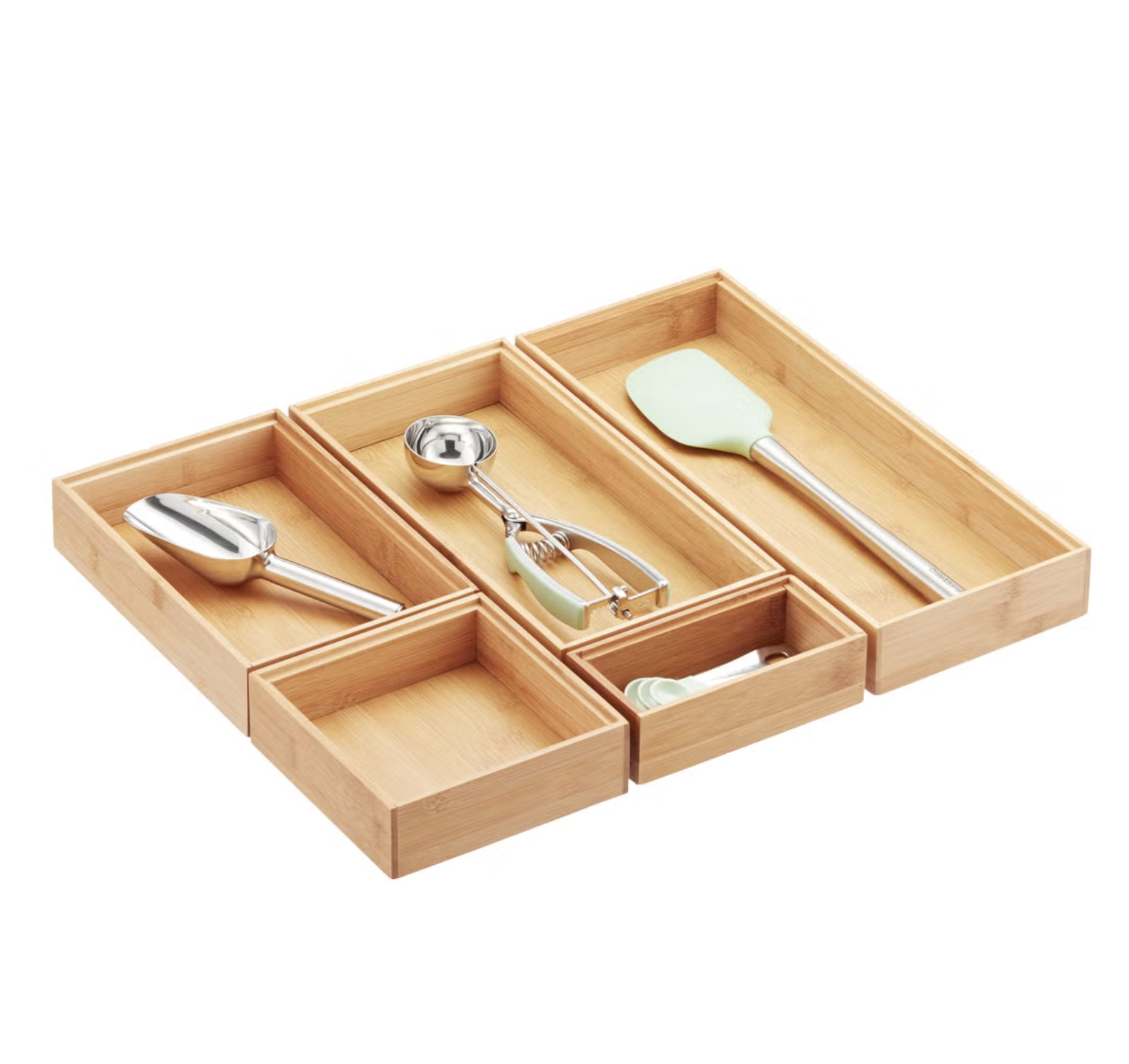 Kyoto Bamboo Stacking Drawer Cups