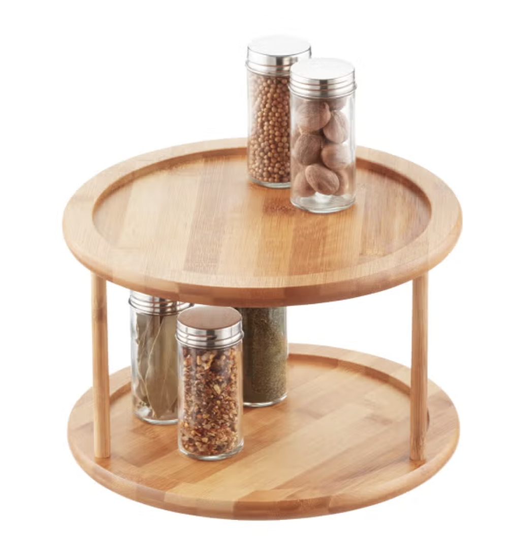9" 2-Tier Lazy Susan | $26.99