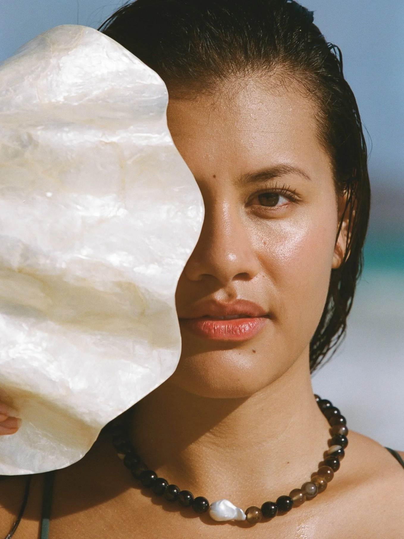 I&rsquo;ve been trying to hold off on posting swim until closer to summer but I just can&rsquo;t. A little film, a little digital of @kamahaomedeiros 🐚