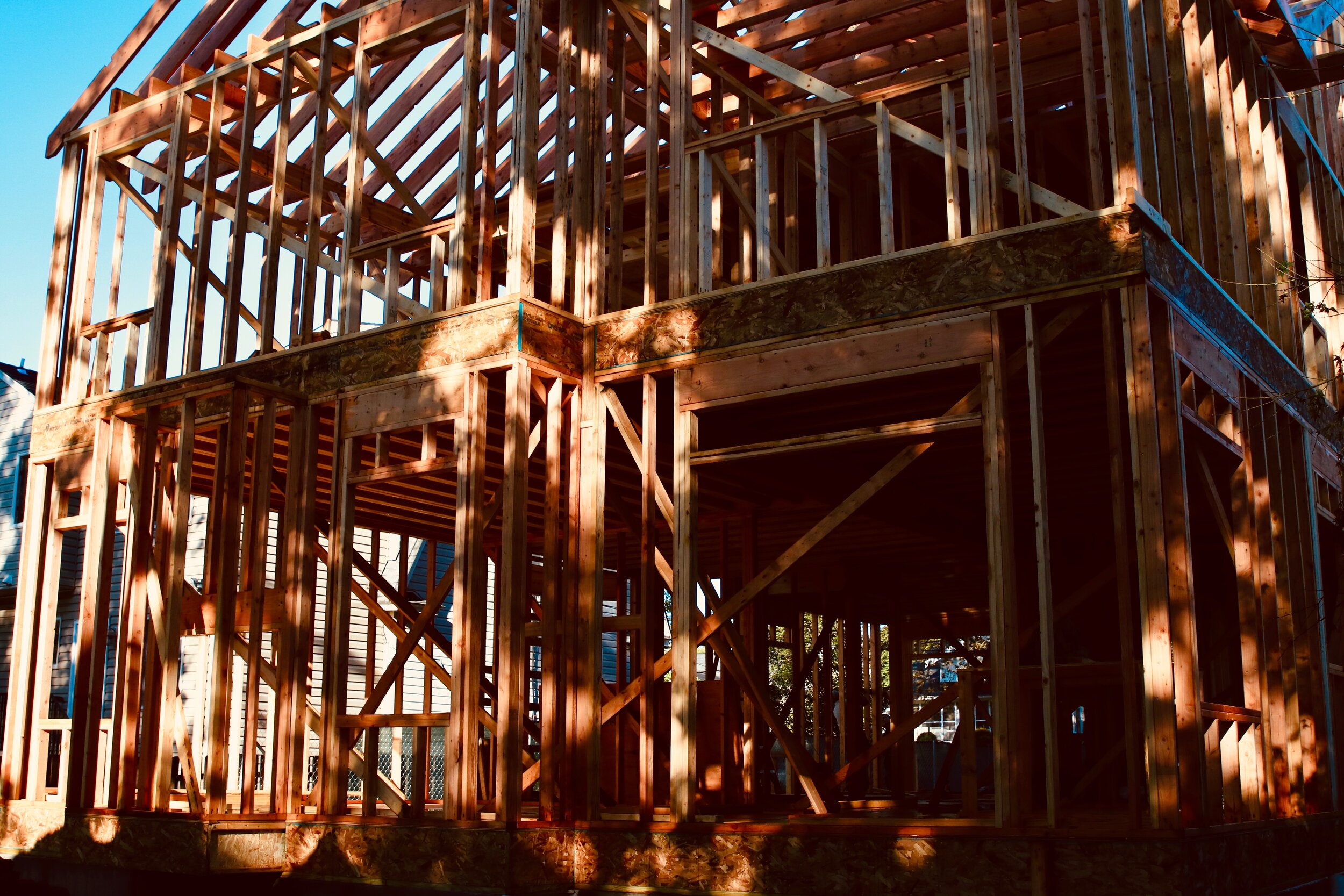 550 Arlington: Framing