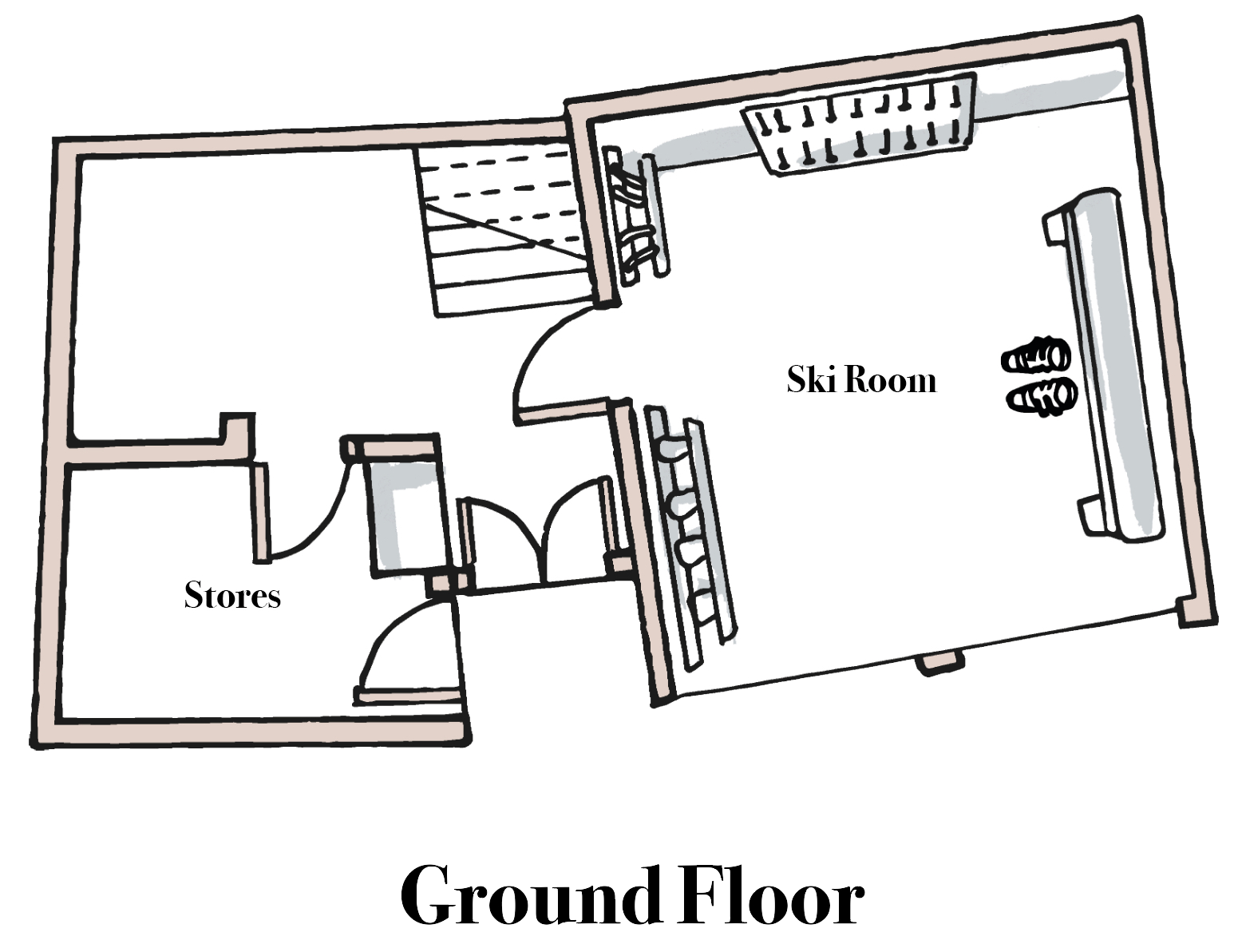 Chalet Bouquetin Ground Floor.png