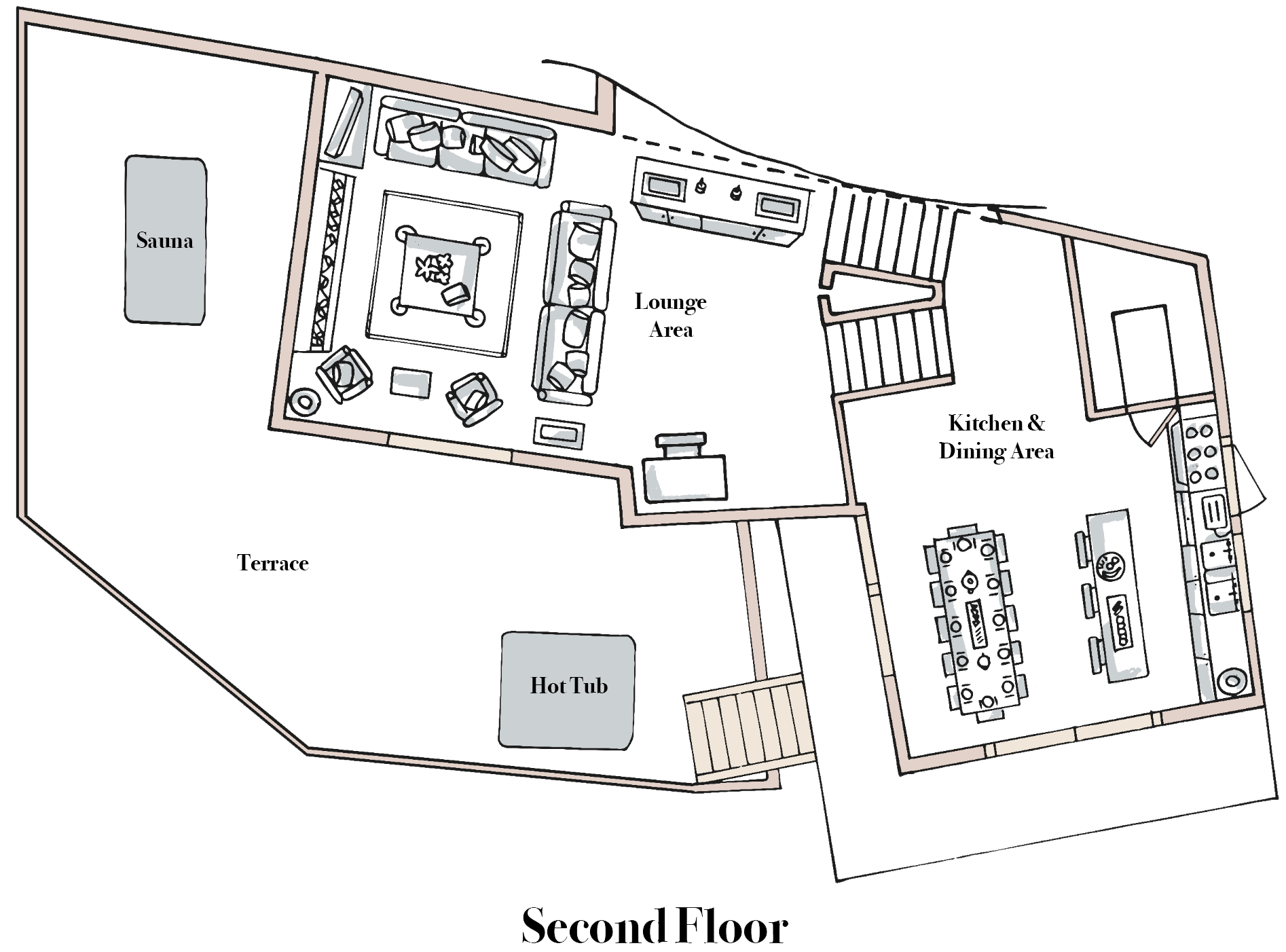 Chalet Bouquetin Second Floor.png