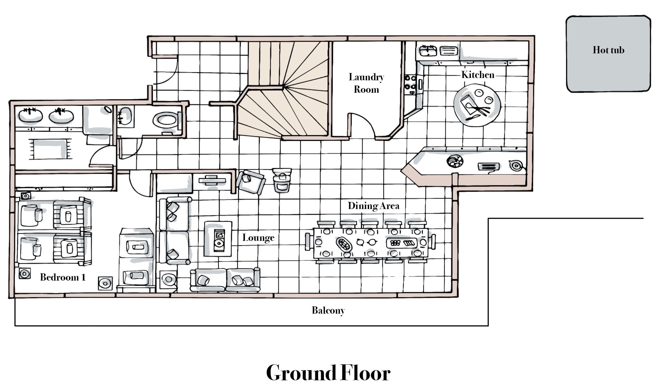 Chalet Roc Soleil Ground Floor.png