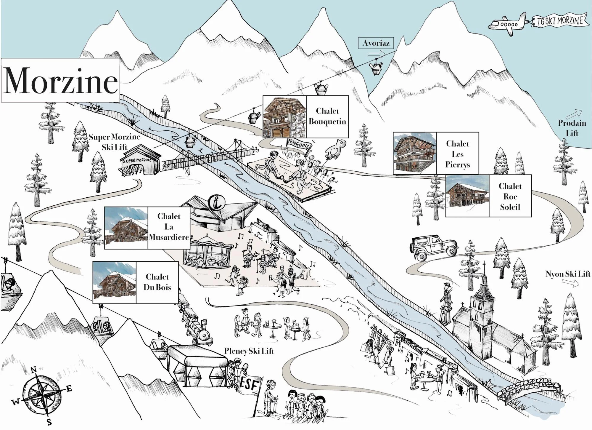 Morzine Map All Chalets.jpg