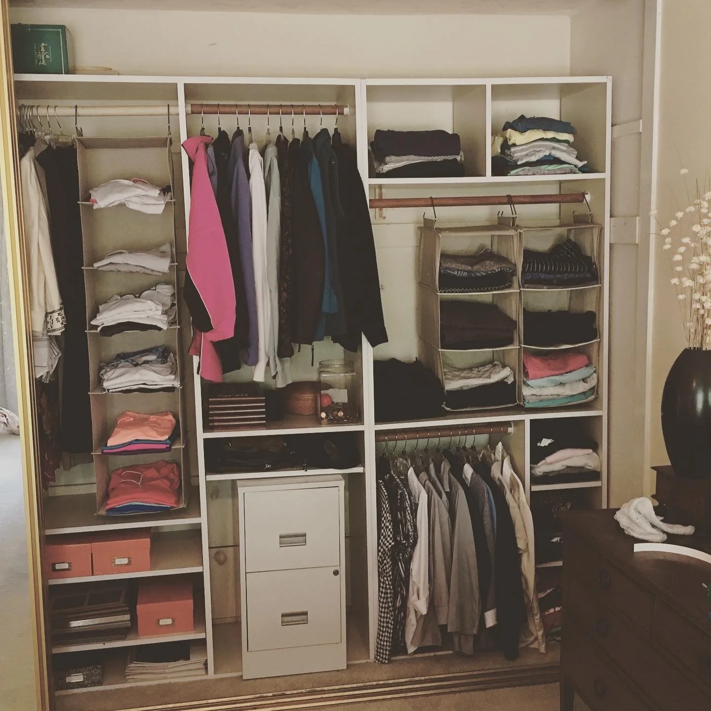 BEDROOM CLOSET : AFTER