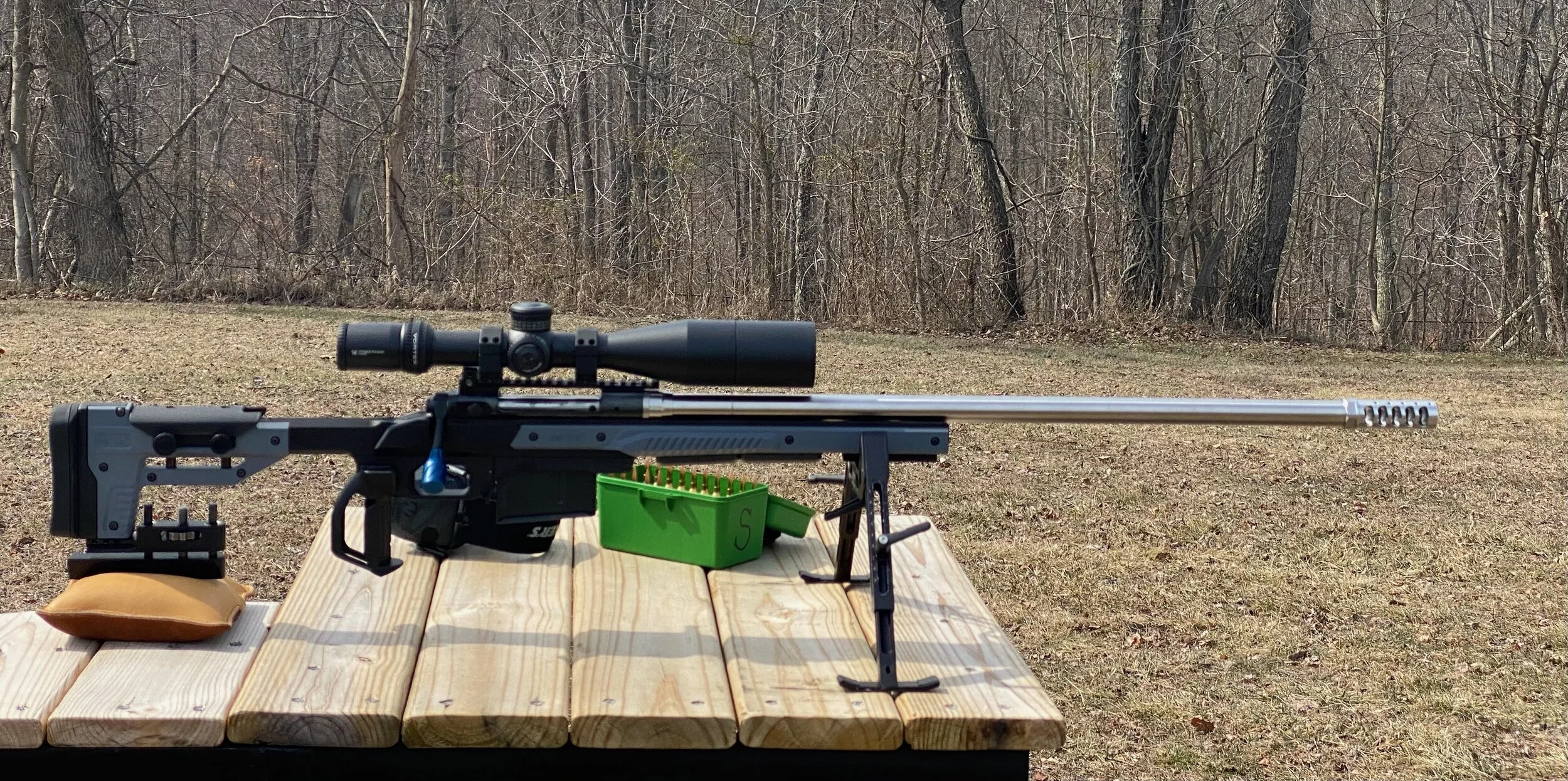 ORYX with Adjustable Bag Rider ABR enhancement accuracy monopod