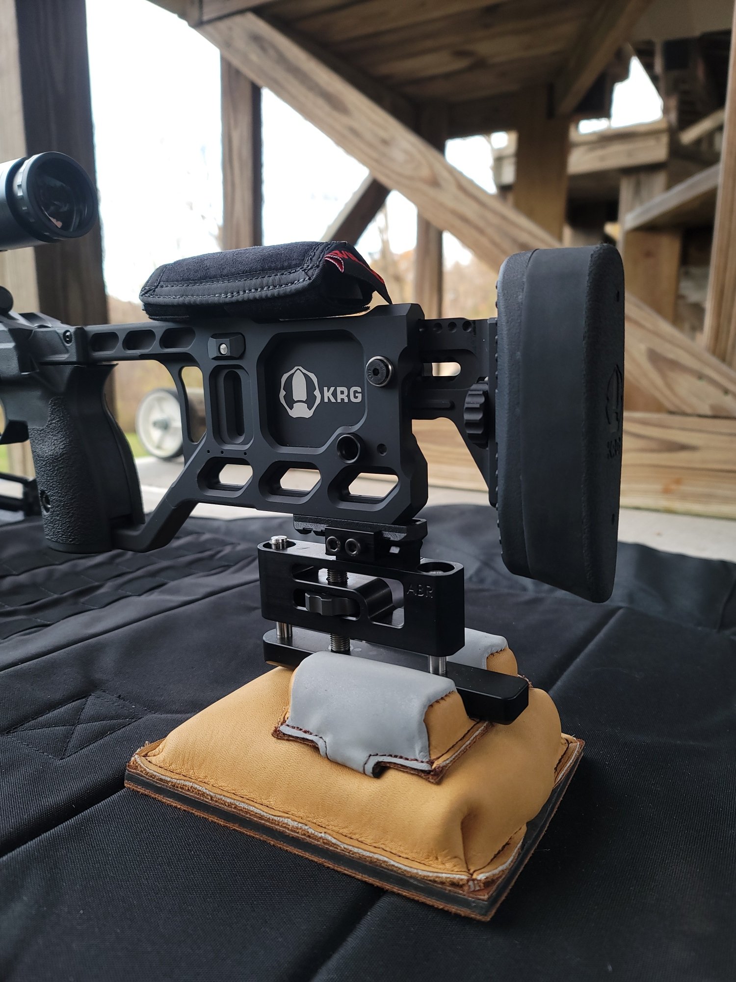 KRG Whiskey 3 Universal Rail Mounted Adjustable Bag Rider ABR