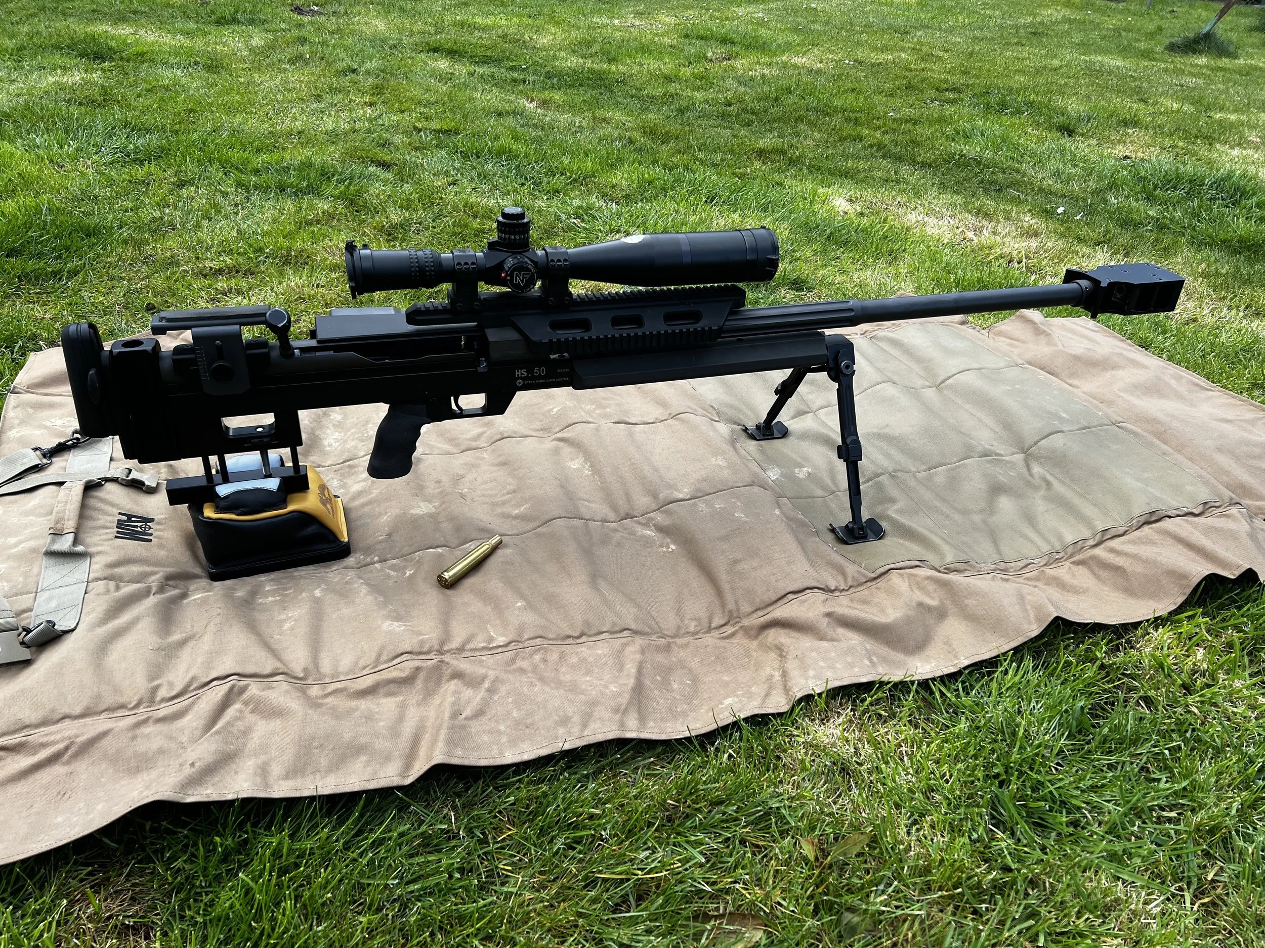 HS50 HS-50 Steyr Adjustable Bag Rider monopod .50cal ABR