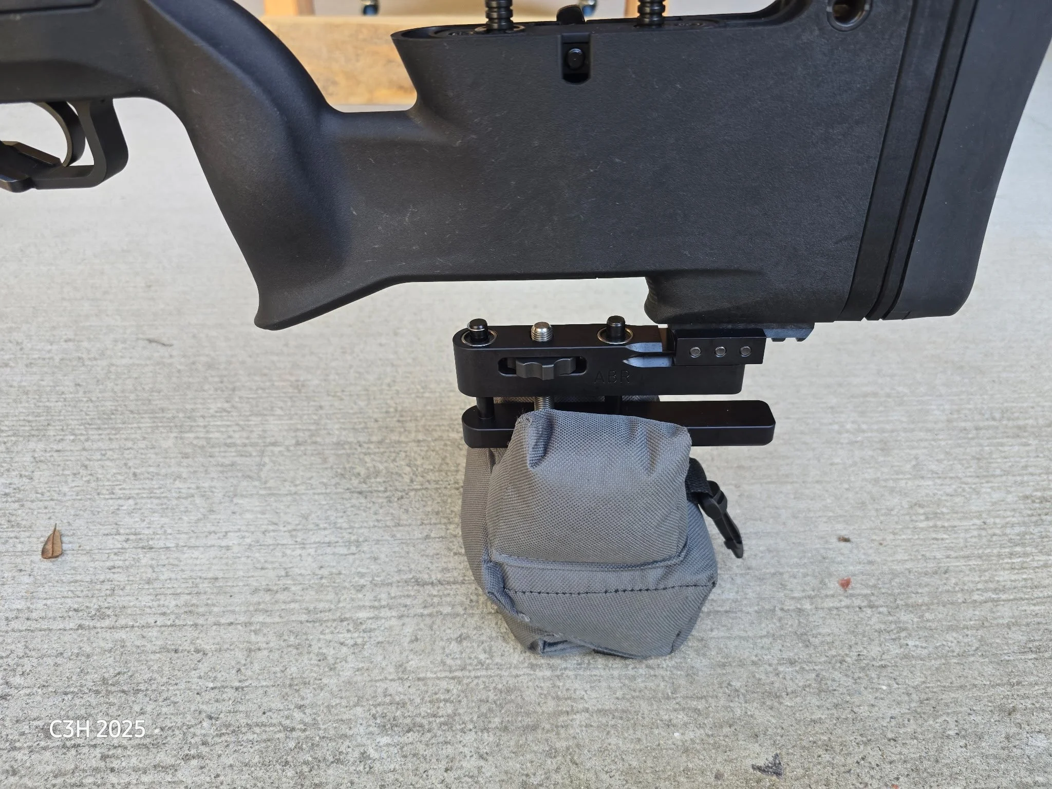 Daniel Defense Delta 5 with Tall Rail Mounted Adjustable Bag Rider enhancement upgrade accessory